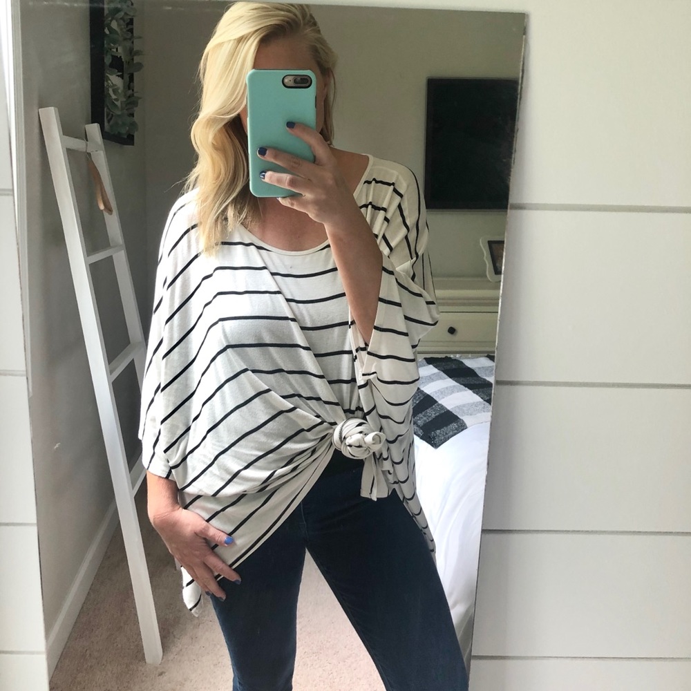 Black and White oversized shirt